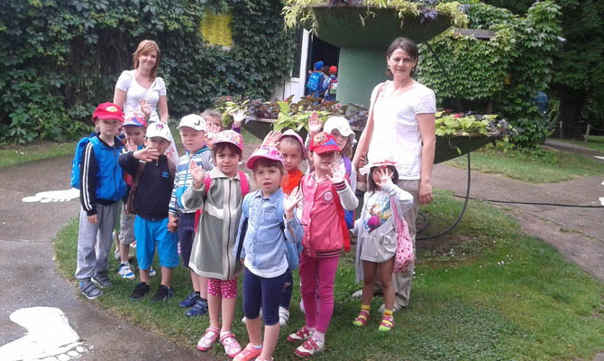 A szenttamási óvodások Palicson 2016. képek